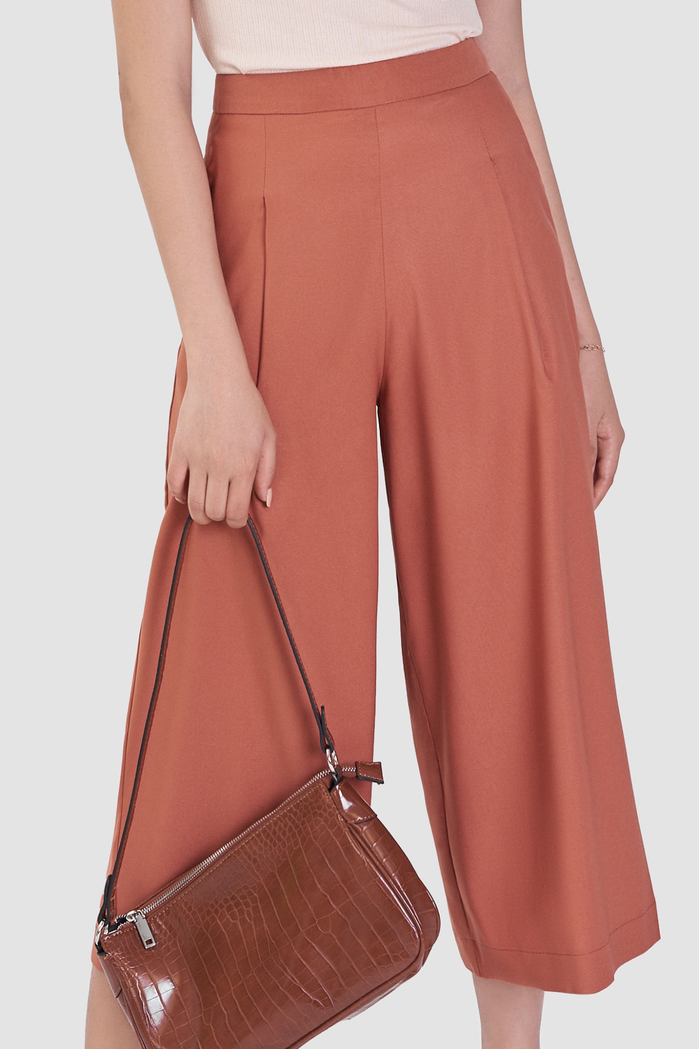 Quần culotte công sở basic