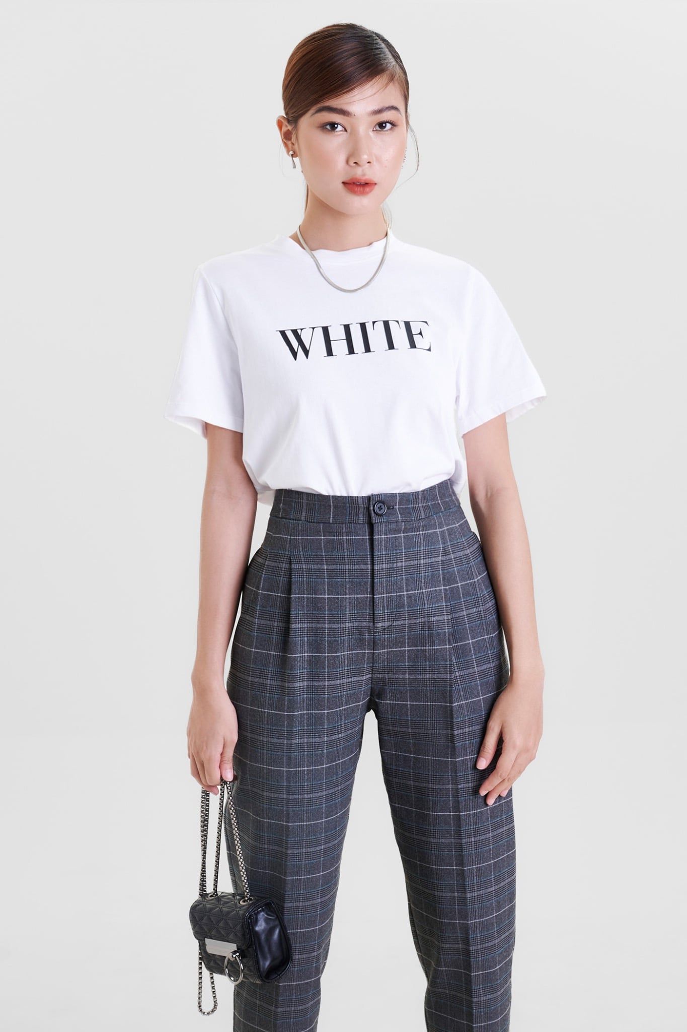  Quần form baggy xếp 4 ly 