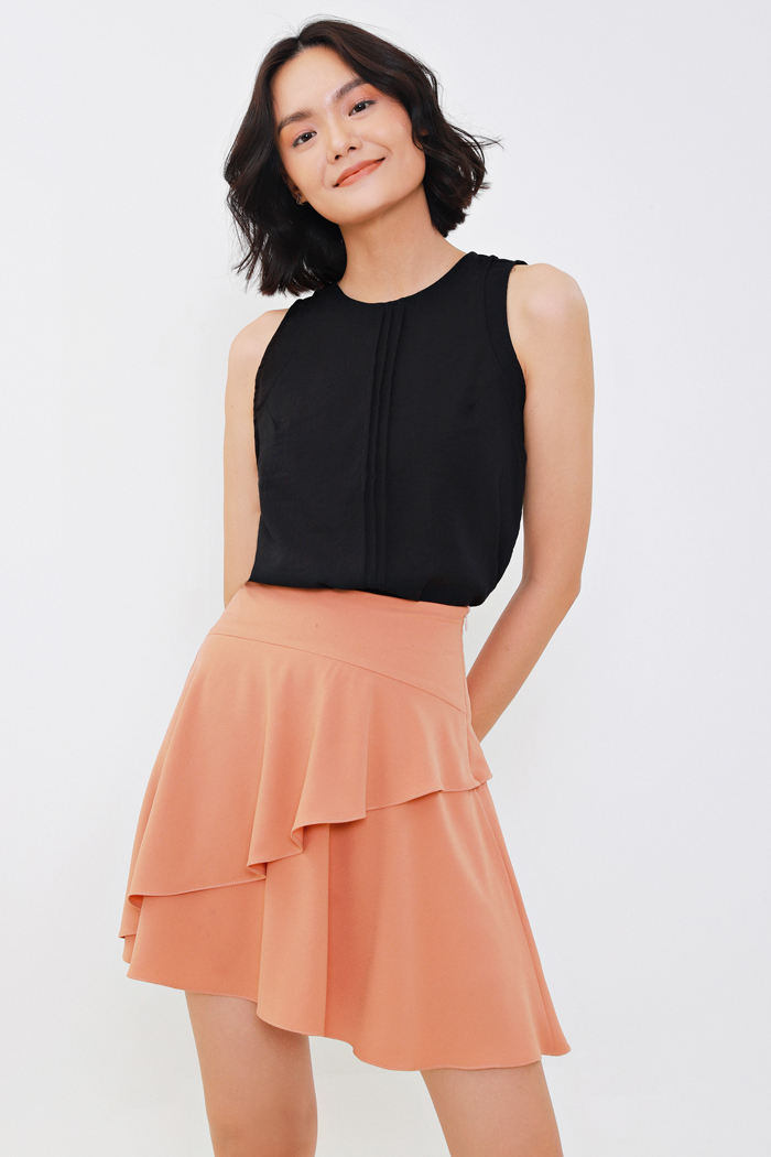 Váy lưng liền bèo 2 lớp