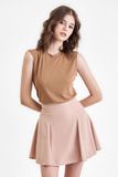  Váy mini xòe lưng liền 