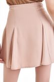  Váy mini xòe lưng liền 