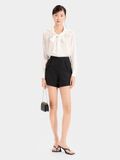  Quần short vải bố 2 túi phối viền bèo 