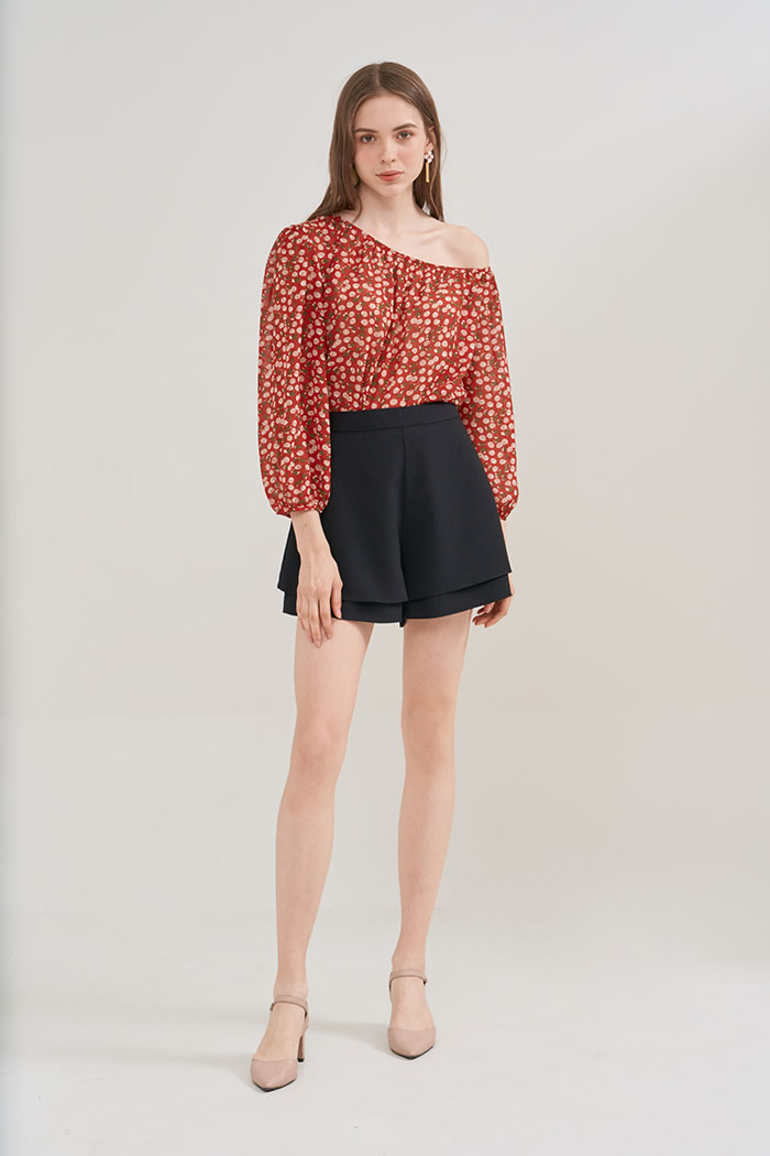 Quần short 2 lớp trơn