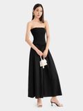  Đầm quây maxi smocking 