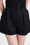  Quần short lưng cao 2 nút tab 
