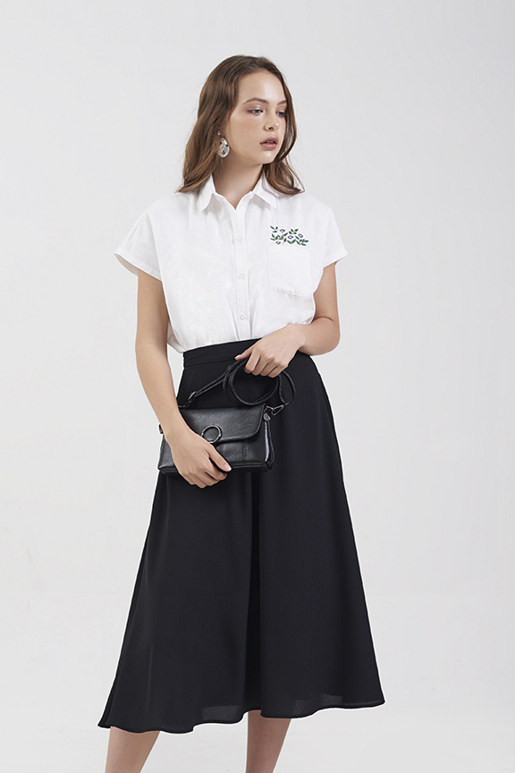 Váy midi basic fall18