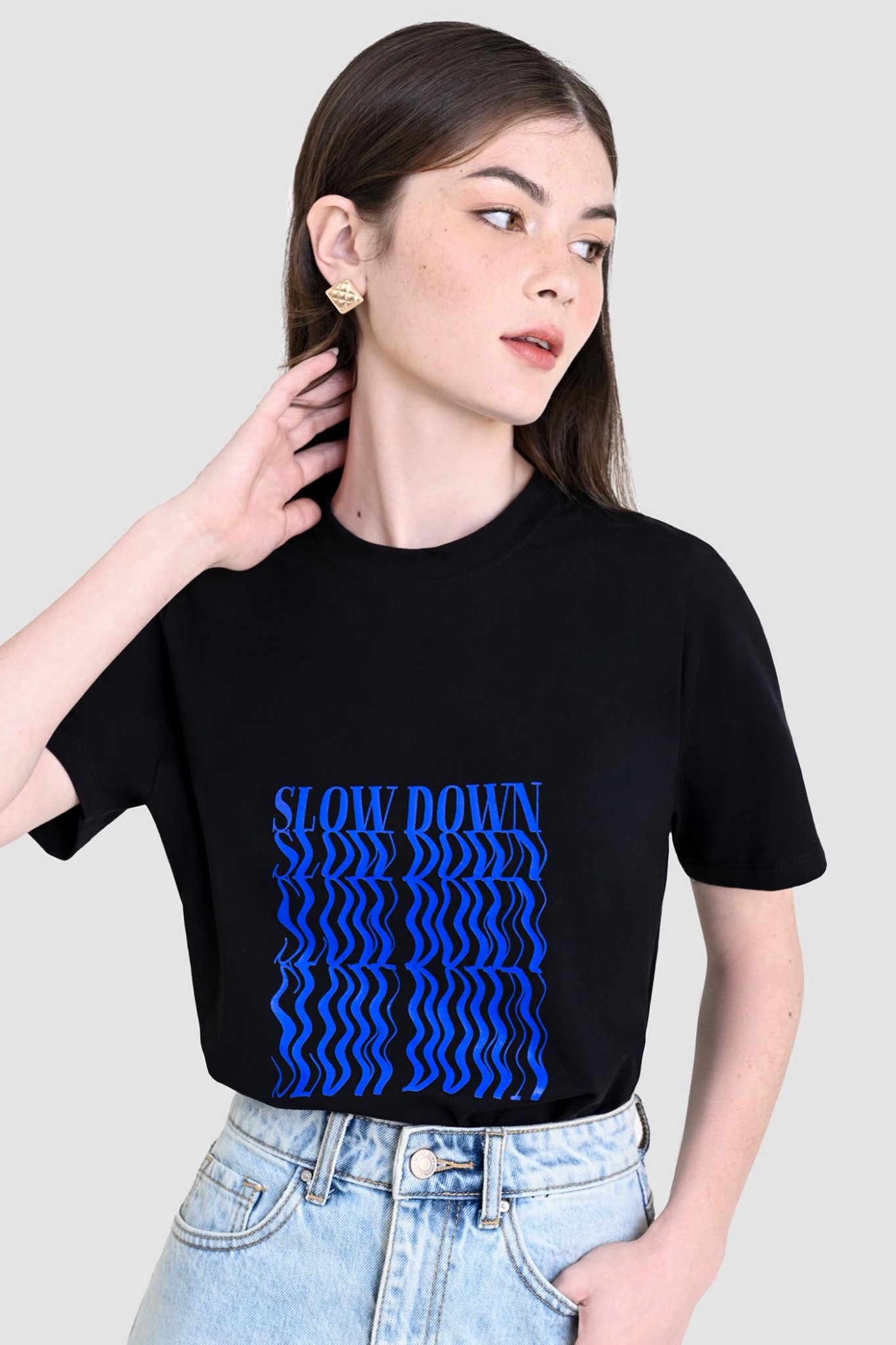 Áo thun graphic slow down