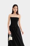  Đầm quây maxi smocking 