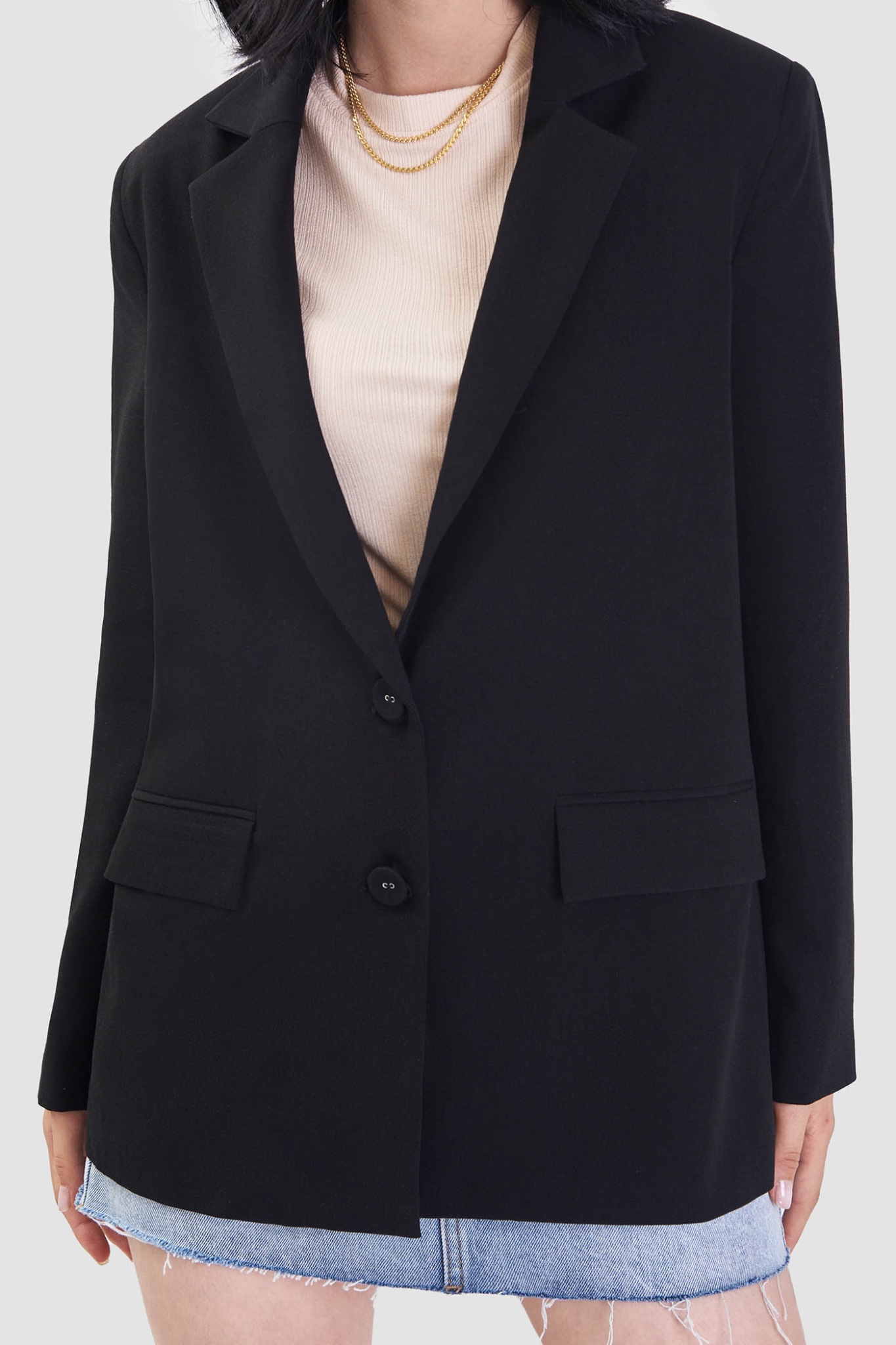 Áo khoác blazer form rộng