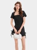  Quần short lai cong 2 túi đính nơ 