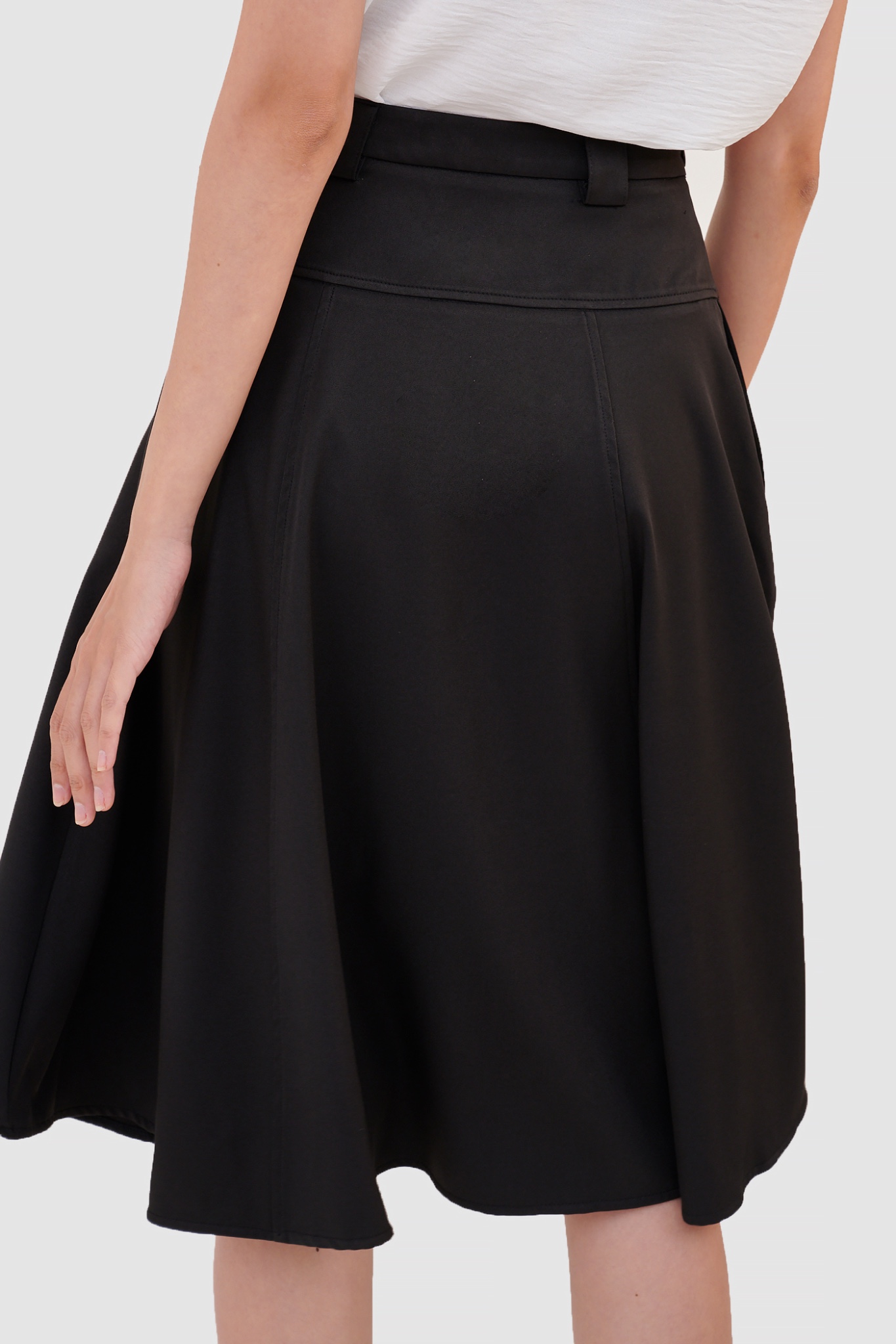 Váy midi rã 6 mảnh