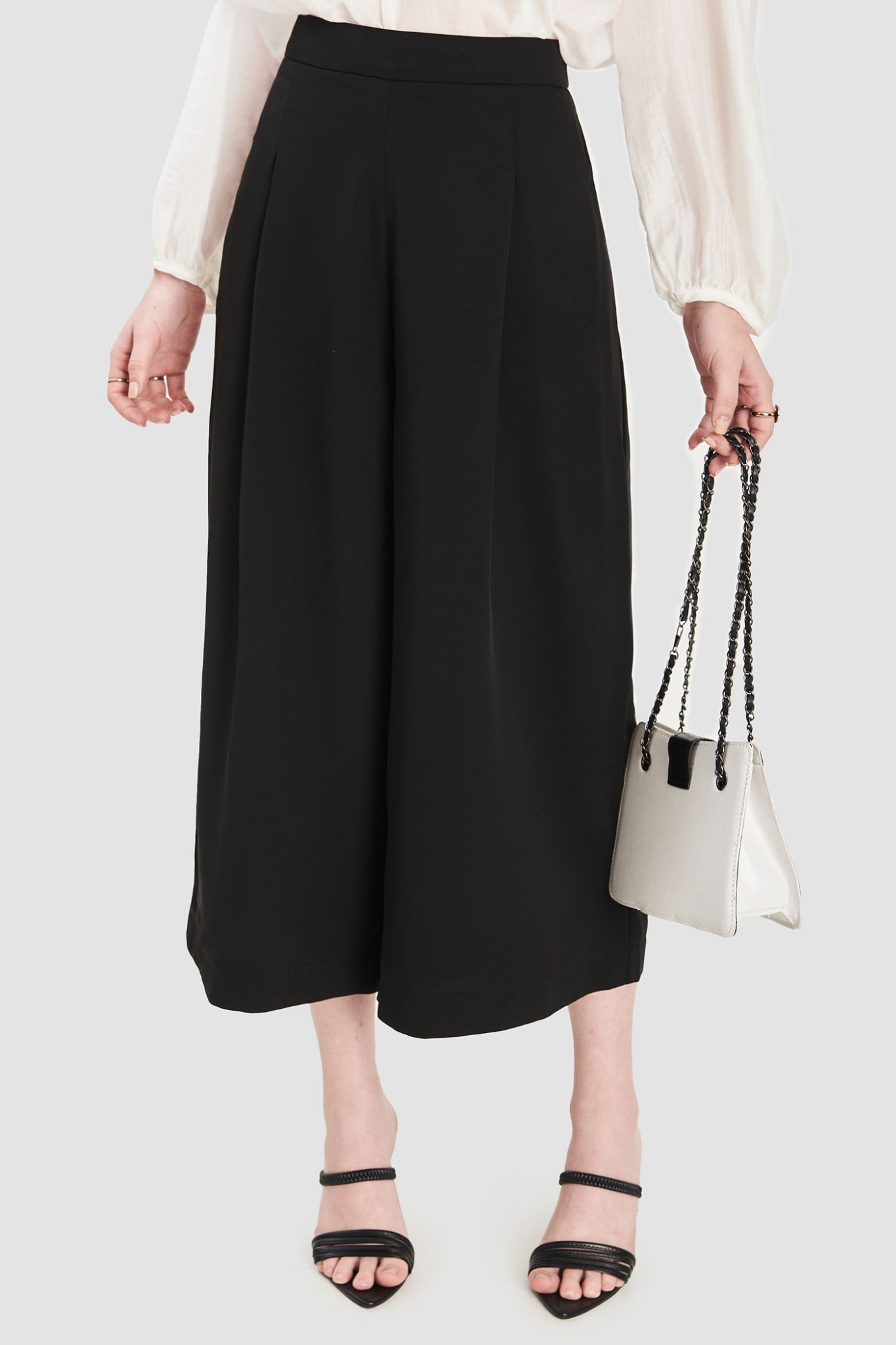 Quần culotte công sở basic