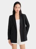  Áo blazer form cơ bản tay dài 2 túi 