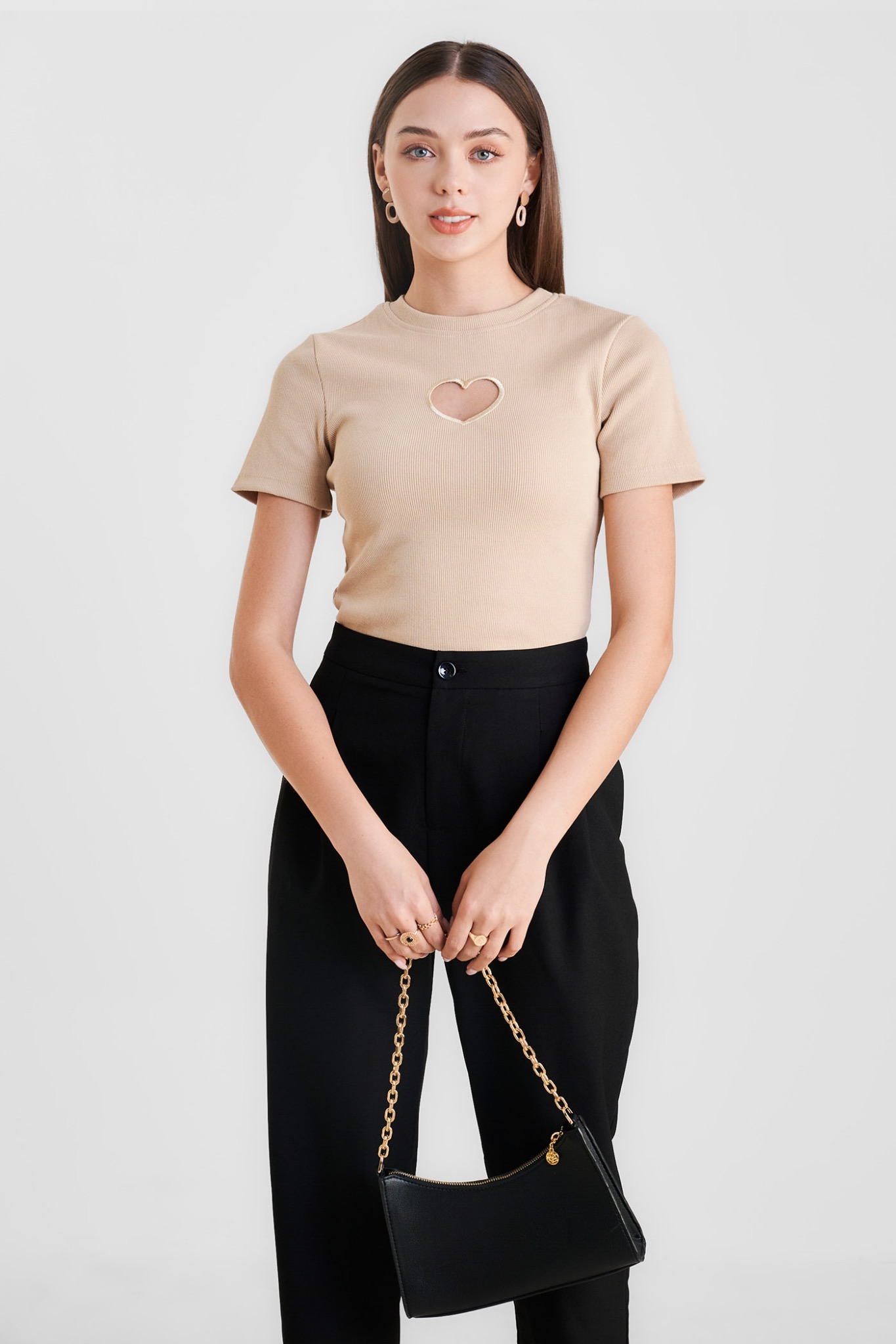 Quần form baggy xếp 4 ly