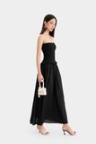  Đầm quây maxi smocking 