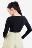  Áo cardigan tay dài cài nút 