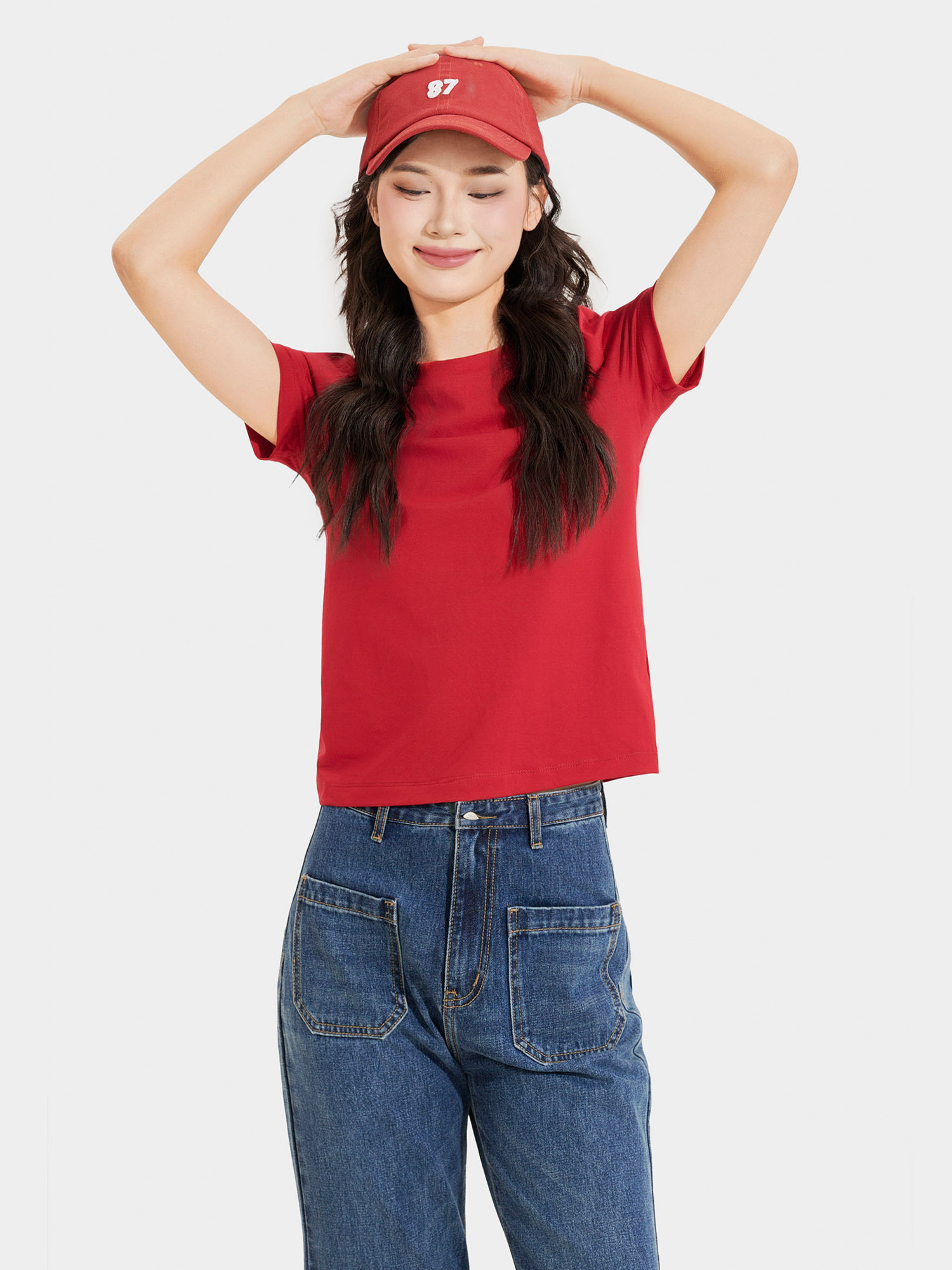 Áo thun 4 chiều form basic tay ngắn