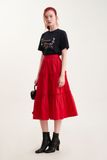  Váy midi cotton 3 tầng 
