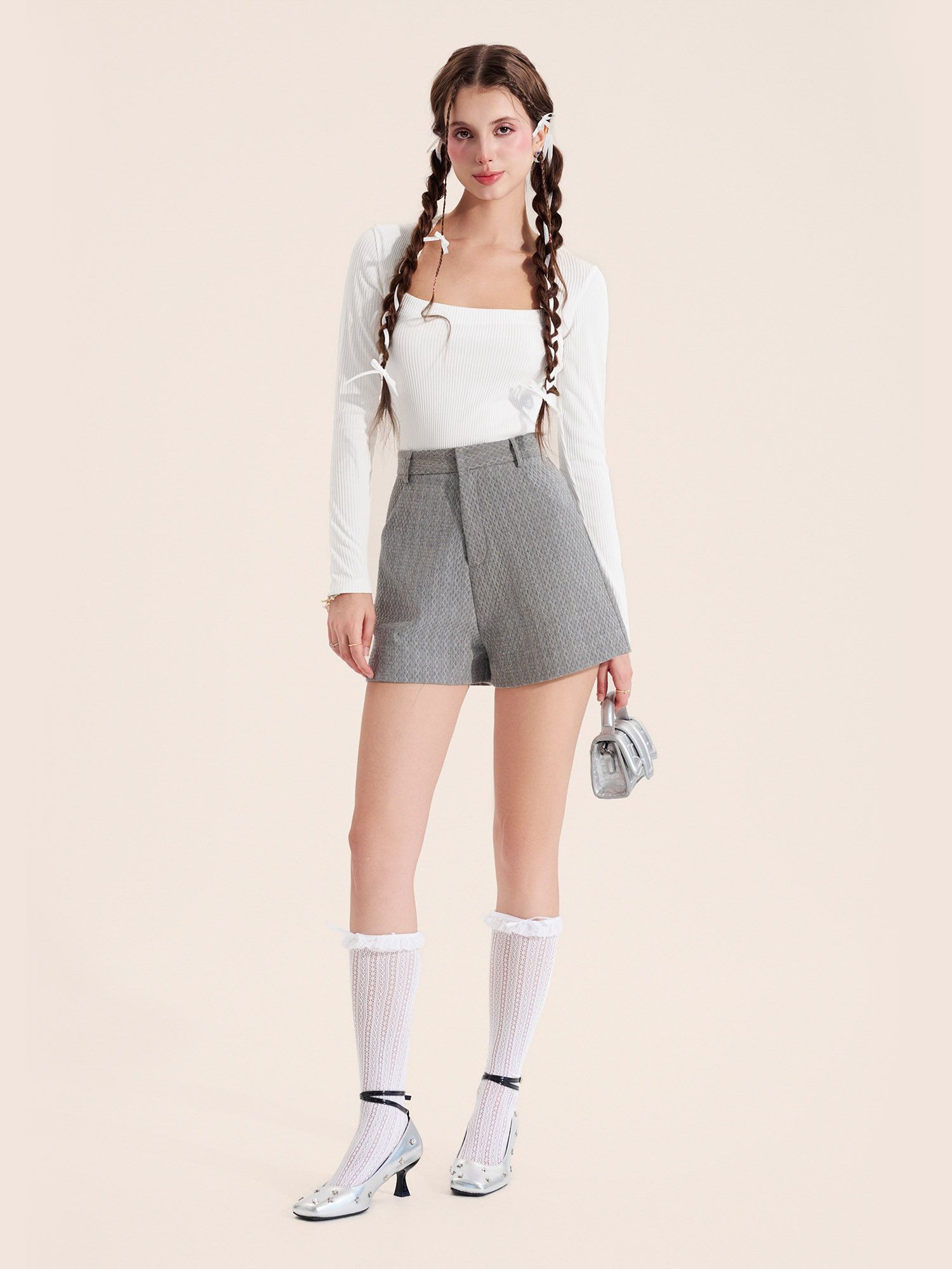  Quần short form cơ bản 2 túi xéo 