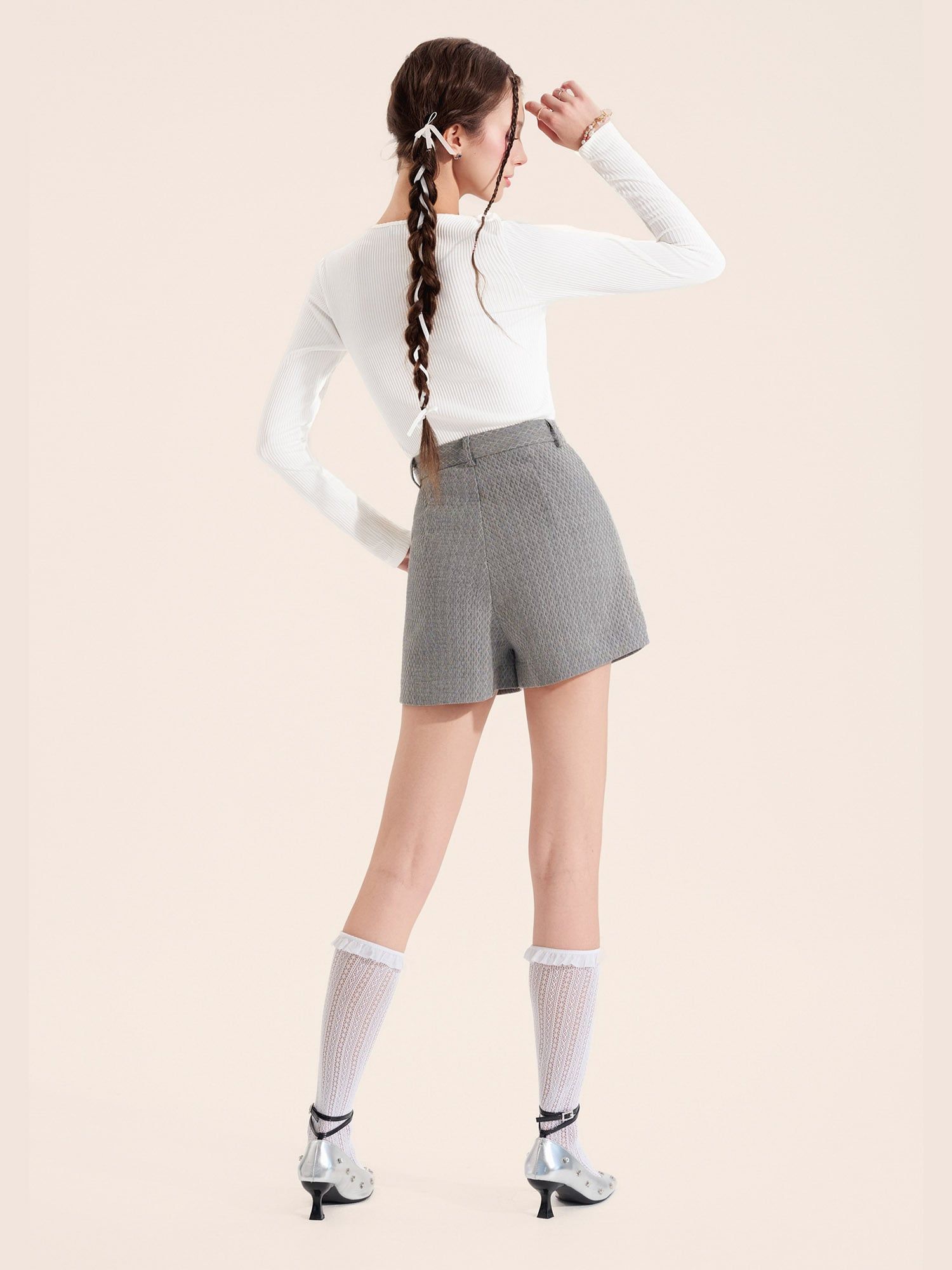  Quần short form cơ bản 2 túi xéo 