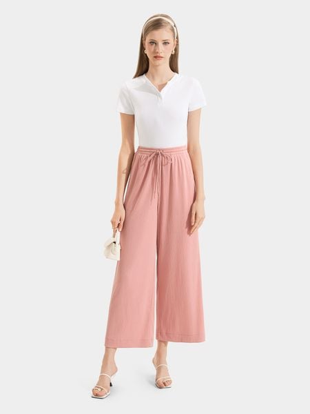  Quần thun dài ống suông 