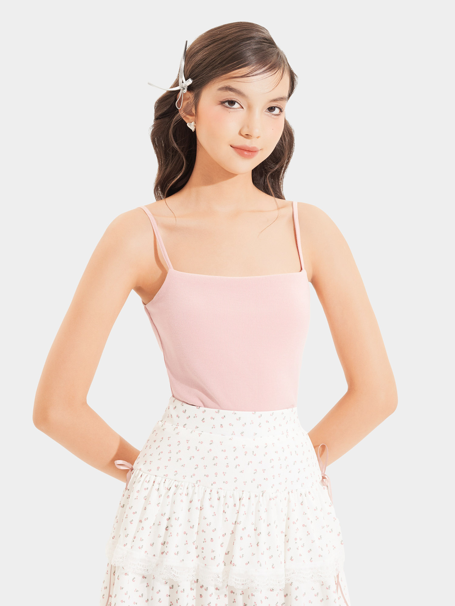 Áo thun ôm 2 dây cơ bản