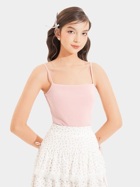  Áo thun ôm 2 dây cơ bản 