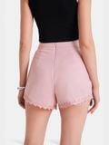  Quần short 2 túi trước phối ren hoa 