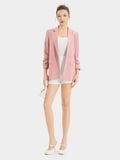  Áo blazer nhún xắn tay cách điệu 