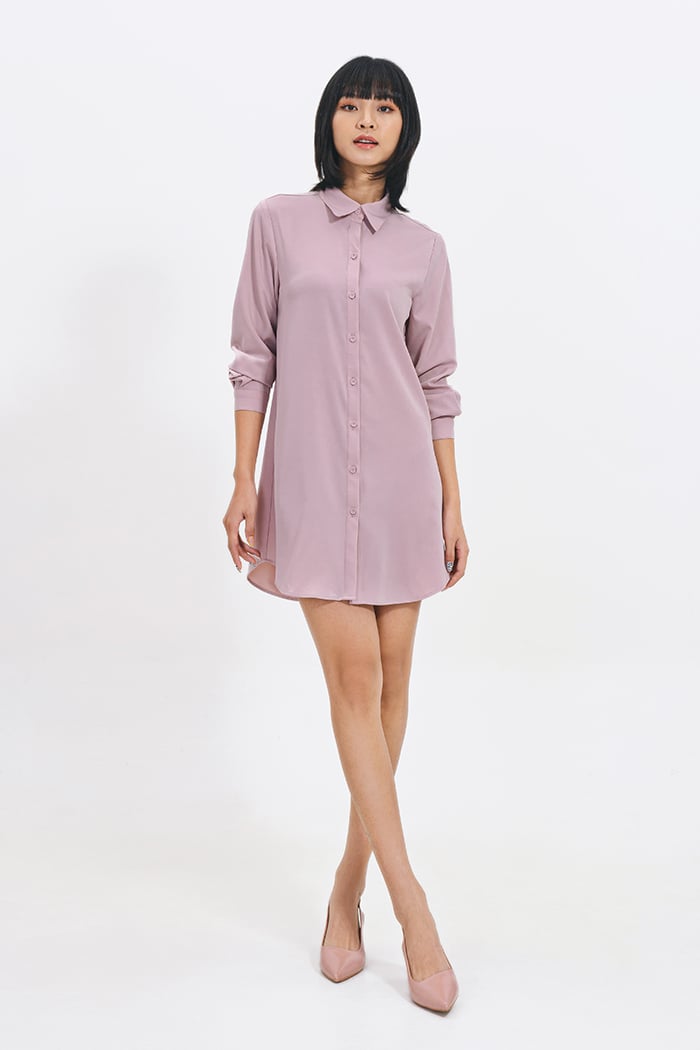 Đầm sơmi cơ bản