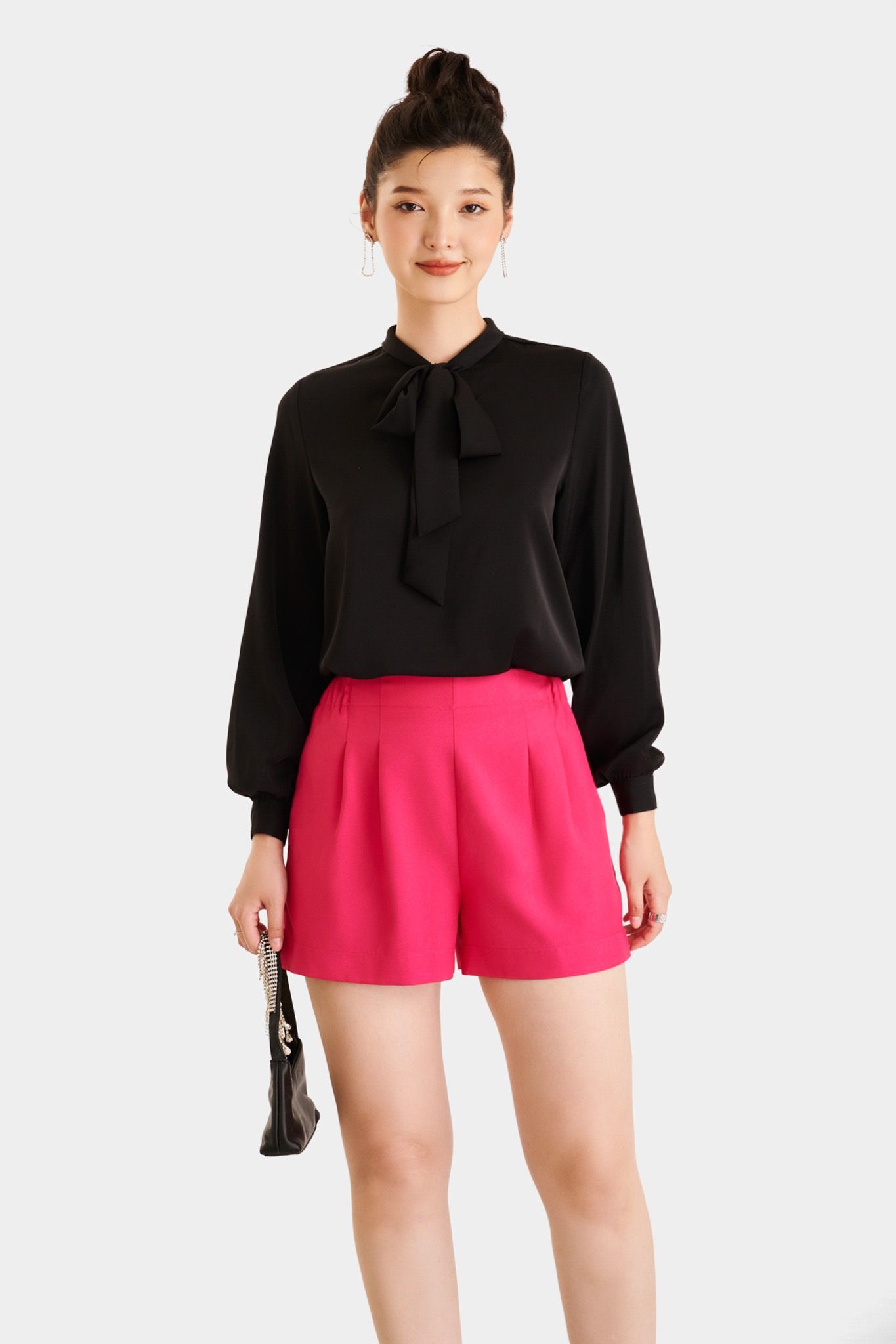  Quần short cơ bản lưng thun 