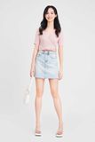  Áo thun crop wrap cột dây nơ 