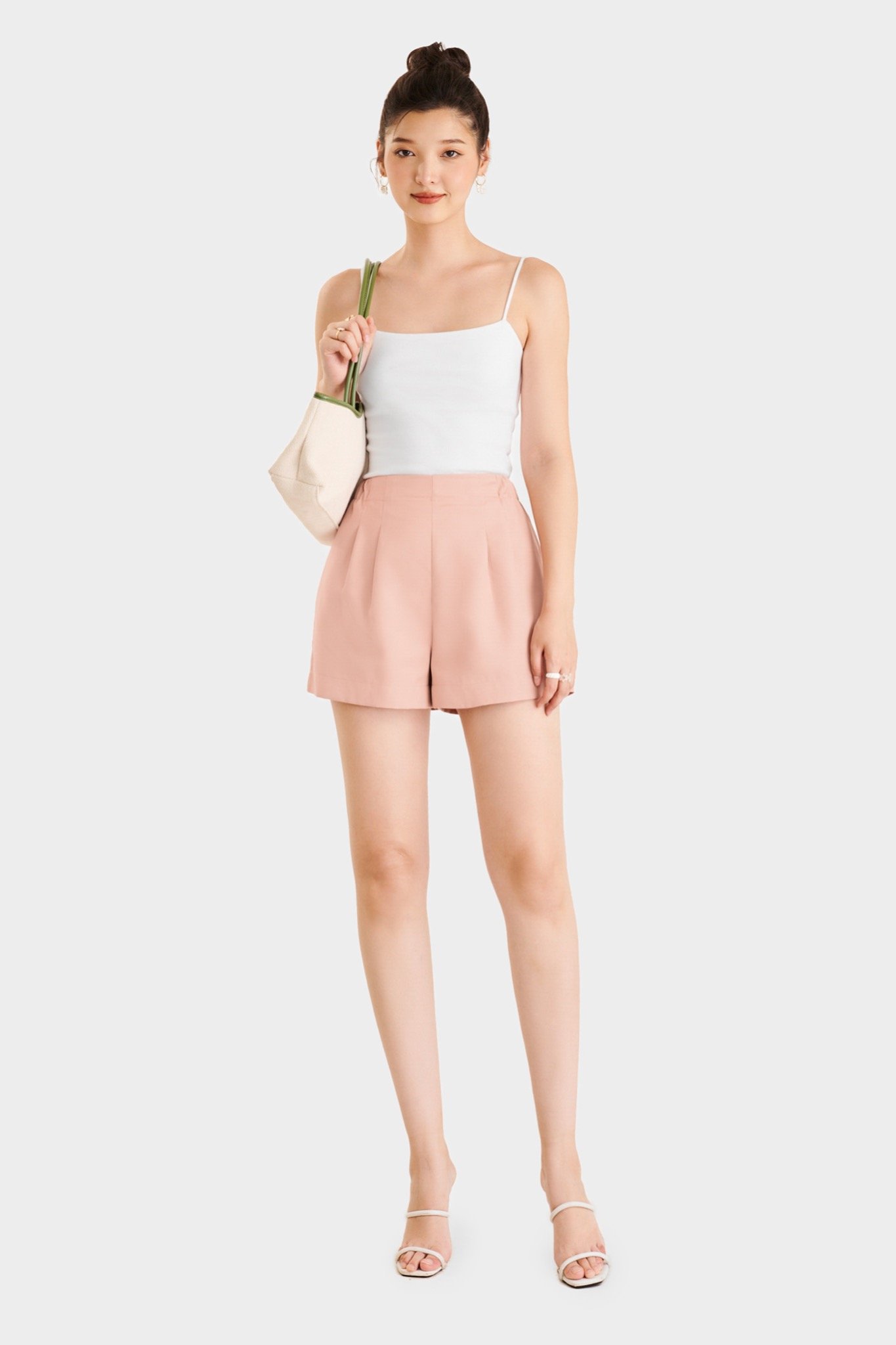 Quần short cơ bản lưng thun
