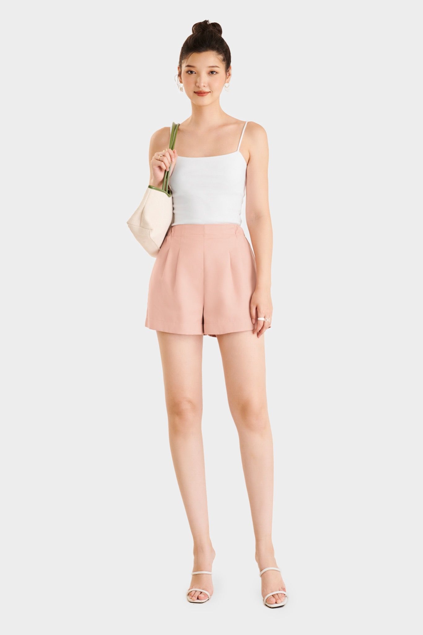  Quần short cơ bản lưng thun 