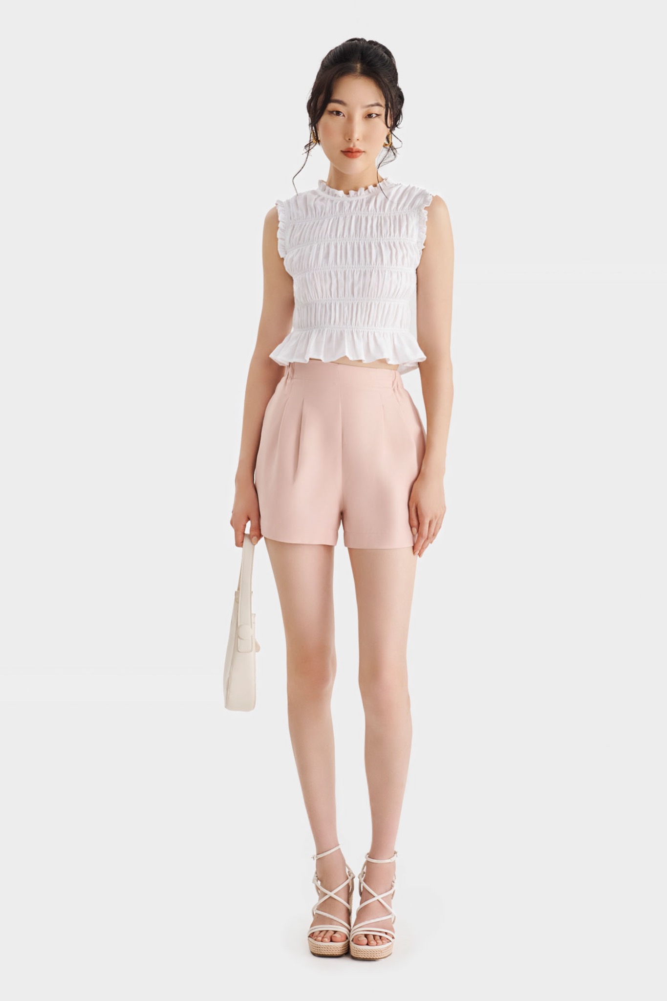 Quần short cơ bản lưng thun