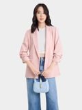  Áo blazer nhún xắn tay cách điệu 