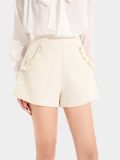  Quần short vải bố 2 túi phối viền bèo 