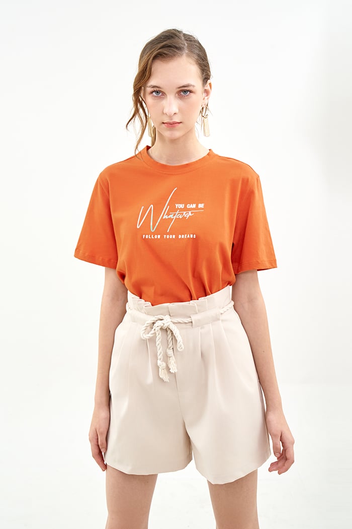 Quần short xếp li 3 kèm dây thừng