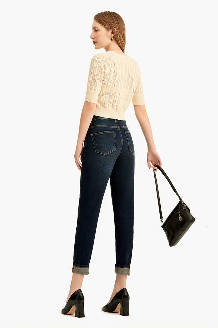 Áo croptop dệt kim w19