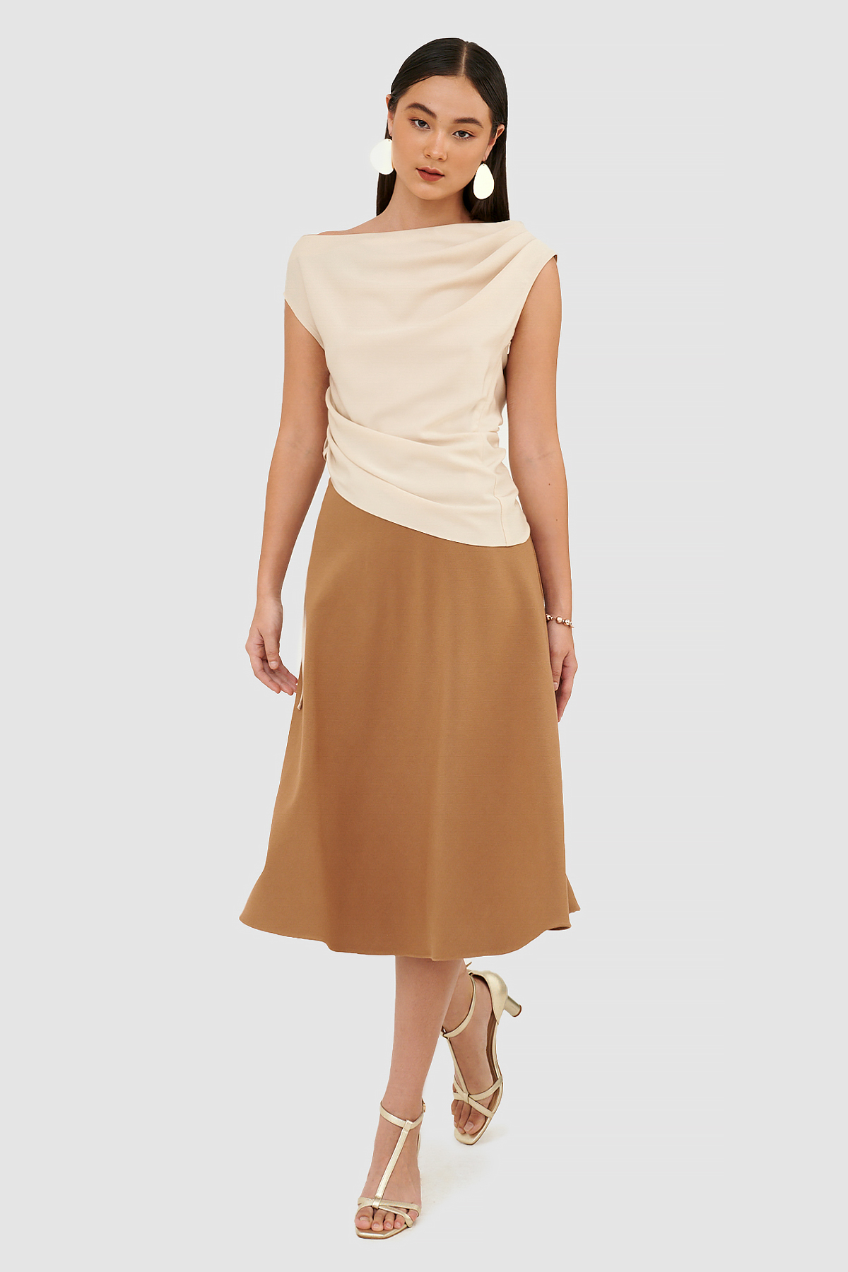 Váy midi form basic fw10