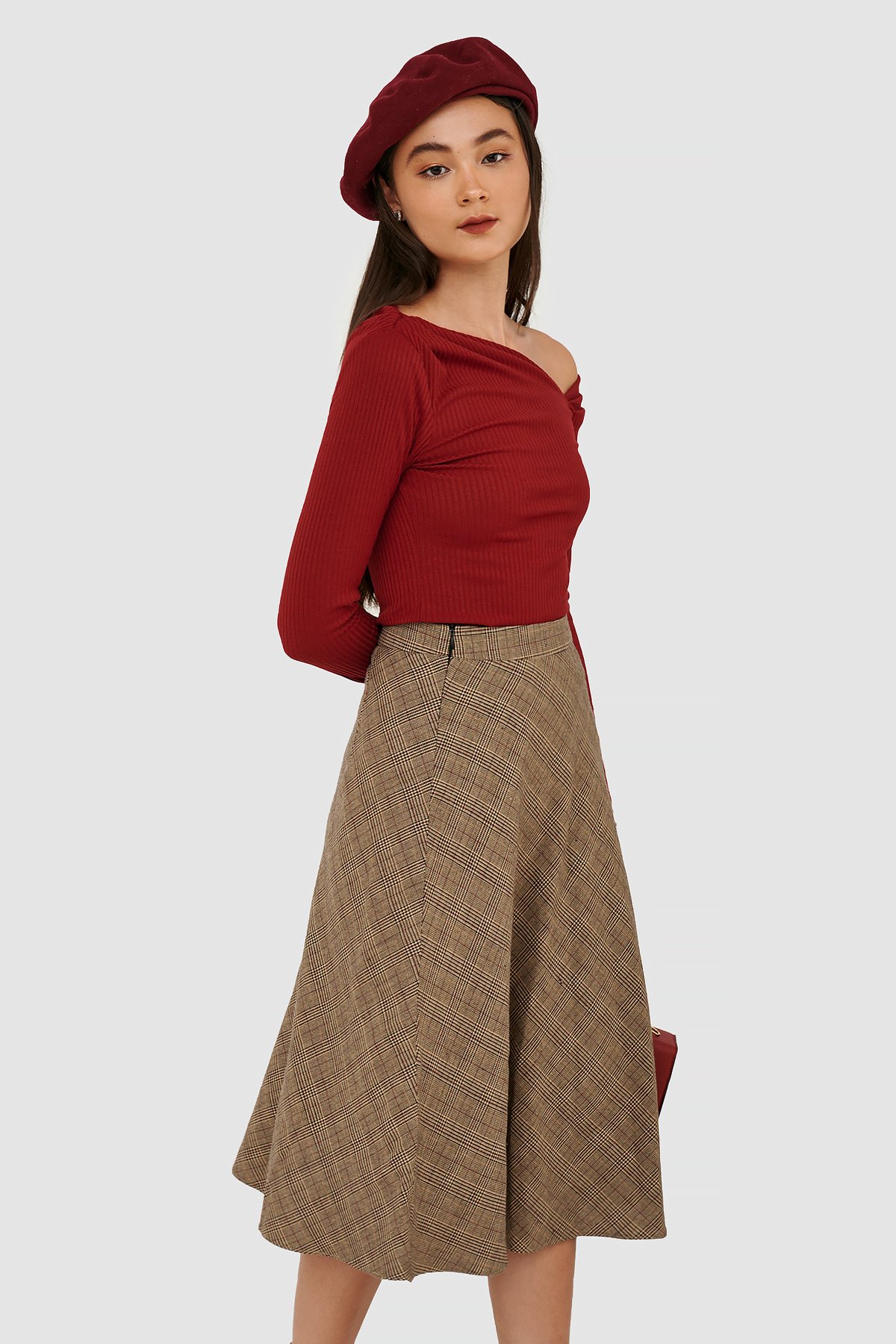 Váy midi form basic fw10