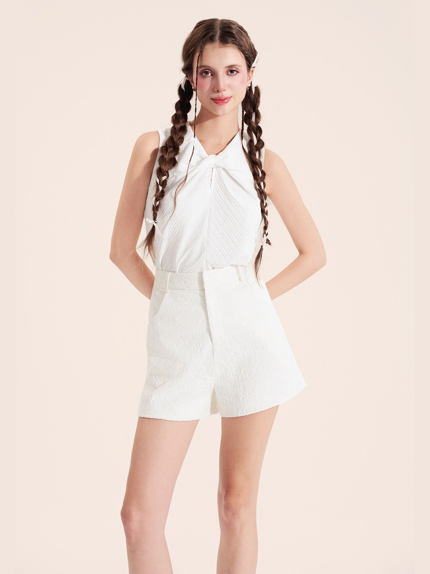  Quần short form cơ bản 2 túi xéo 