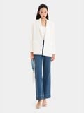  Áo blazer form cơ bản tay dài 2 túi 