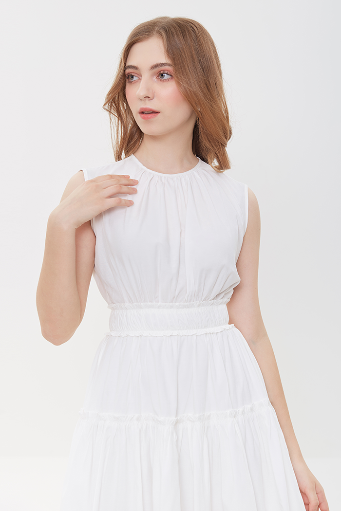Đầm sát nách bèo nhỏ 2 tầng