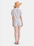  Quần short lưng thun 2 túi dằn li trước 
