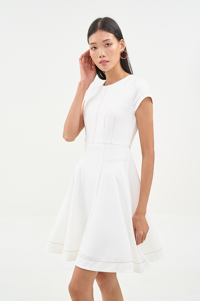 Đầm bố móc tay con rã diễu