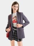  Áo blazer form cơ bản tay dài 2 túi 