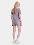  Áo thun cổ polo phối viền 