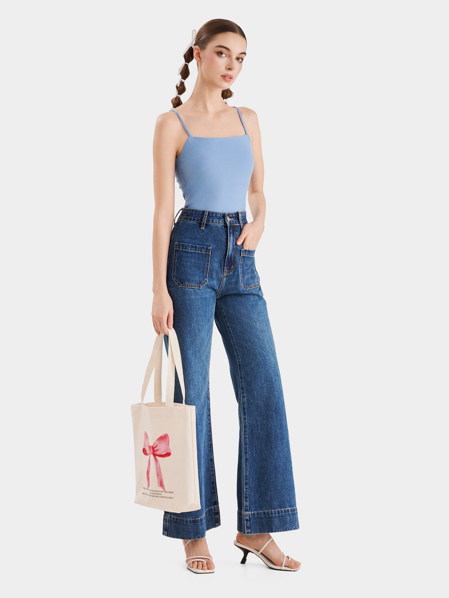 Áo thun ôm 2 dây cơ bản