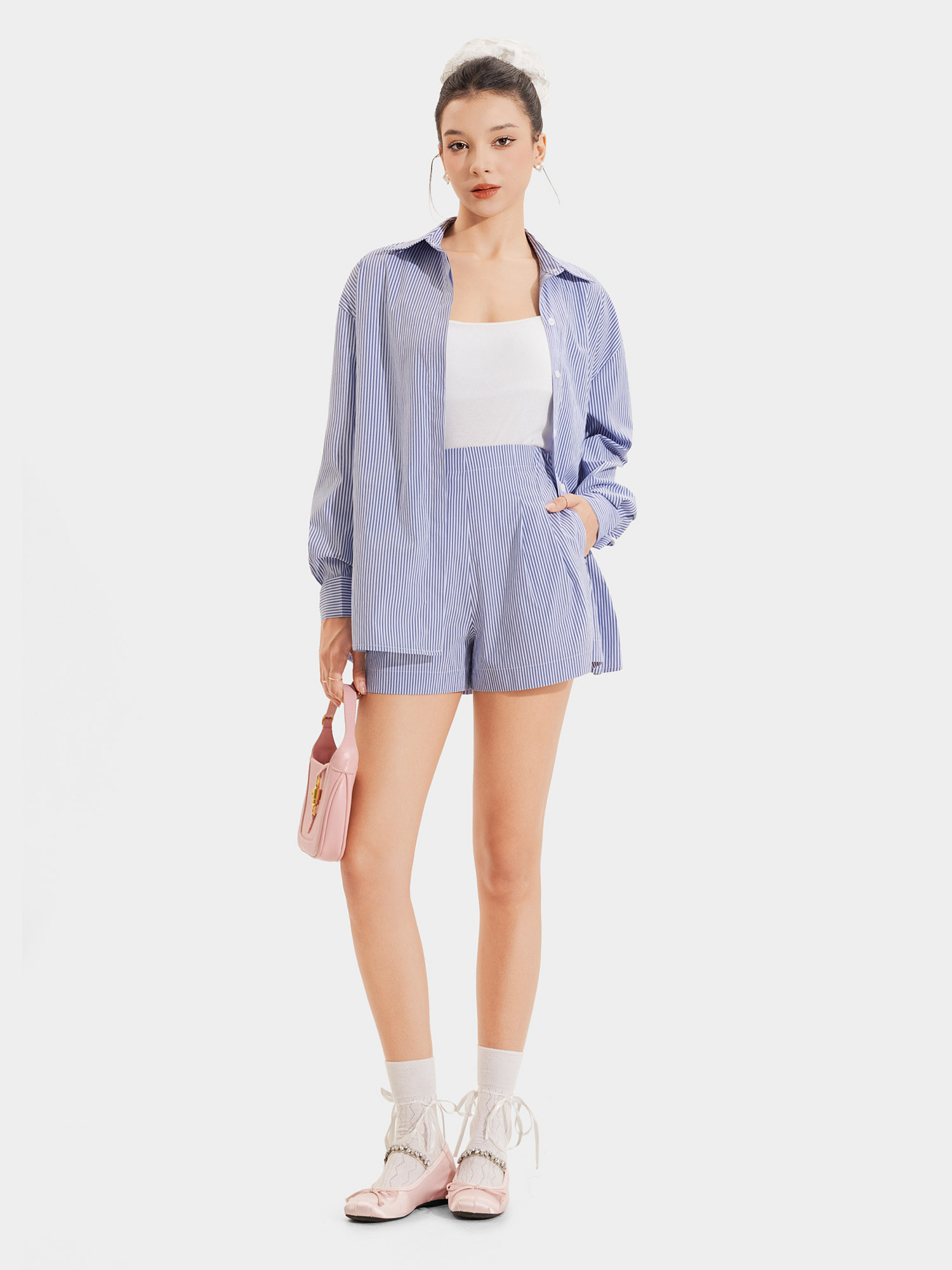 Quần short cơ bản lưng thun